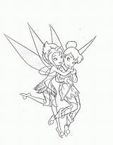 Coloring Tinkerbell Pages Friends Periwinkle Fairy Wings Secret Disney Adult Her Sheets Printable Colouring Comments Getcolorings Getdrawings Drawing Coloringhome Color sketch template