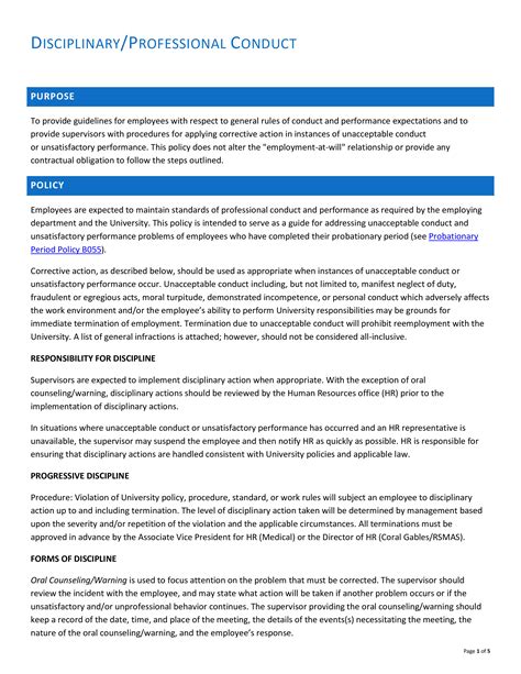 sample disciplinary letter  behavior