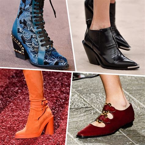 fall 2018 shoe trends to shop now glamour