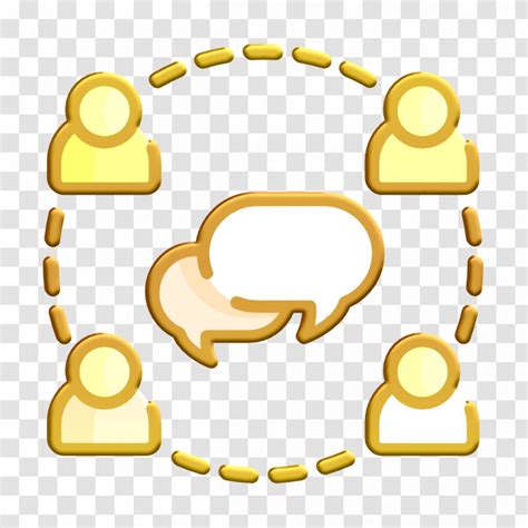 discussion icon group symbol transparent png