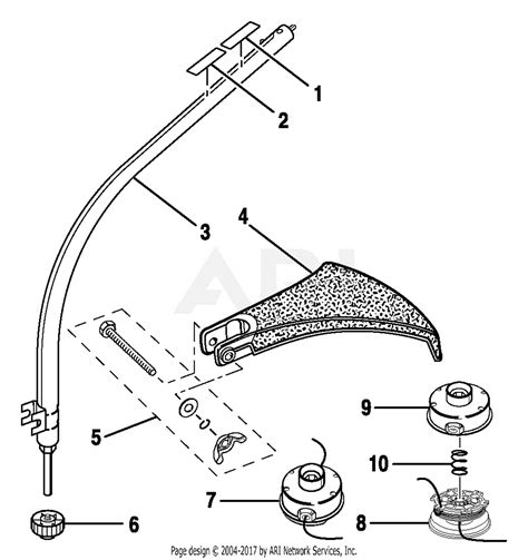 stihl weed eater parts diagram heat exchanger spare parts