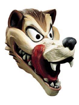 big bad wolf cartoon mask wolf mask big bad wolf costume halloween
