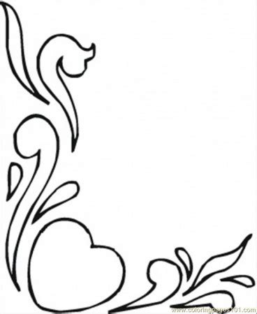 coloring  coloring pages  hearts  flowers image inspirations