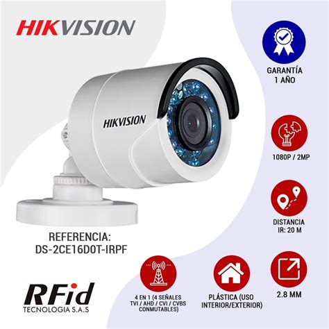 camaras de seguridad kit cctv hikvision p dvr ch cam mercado