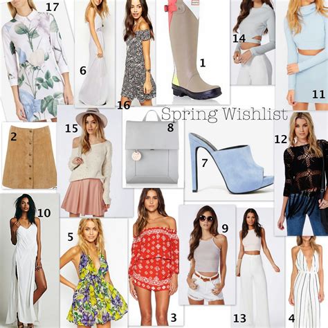 emtalks spring style wishlist spring fashion inspiration