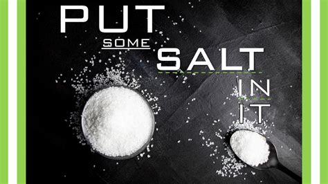 put  salt