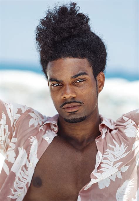 mcm you ll want to run your fingers through model aaron spady s hair