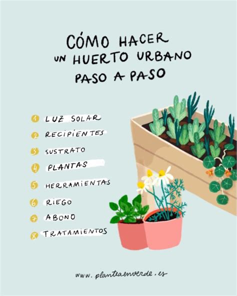 como hacer  huerto urbano en casa facilmente en  pasos