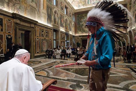For Indigenous Canadians Pope Francis’ Age Is Advantage He’s An Elder