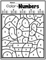 Coloring Number Counting Anglais Colorbynumber Teacherspayteachers Teachers Methodeanglais sketch template