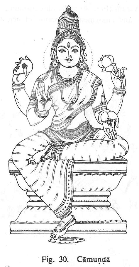 hindu gods pencil coloring pages