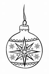 Christmas Balls Coloring Pages Print Color Kids sketch template