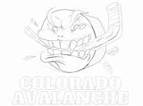 Coloring Pages Chicago Printable Louis Bay St Avalanche Tampa Blues Hockey Nhl Colorado Lightning Color Winnipeg Sheets Blackhawks Penguins Tennessee sketch template