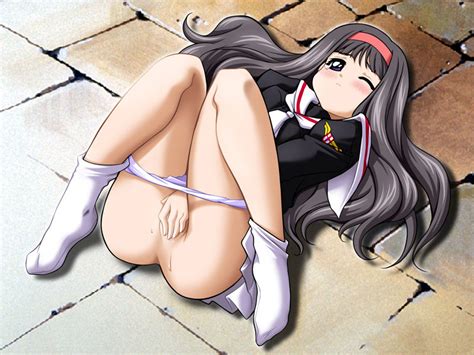 D Ten Daidouji Tomoyo Cardcaptor Sakura 1girl Ass