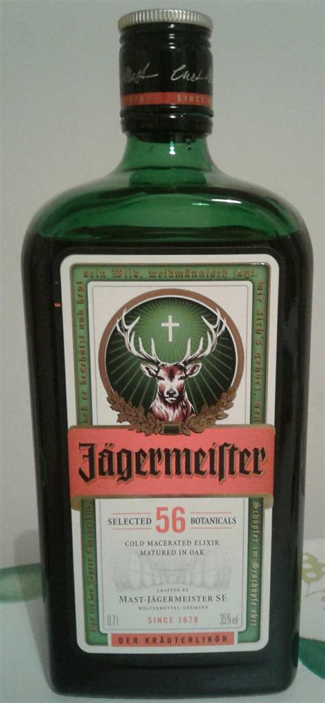 jaegermeister  cl fles mast jaegermeister cl