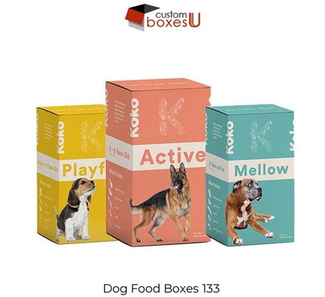 dog food boxes custom pet packaging boxes customboxesu