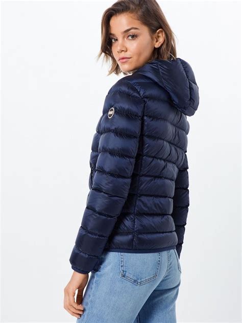 colmar winterjas  navy   nylons models  jacket jackets  women puffer