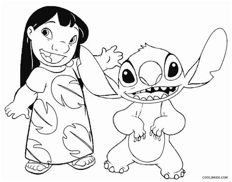 printable lilo  stitch coloring pages  kids coolbkids