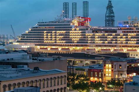 cruise liner  join carnival cruise fleet  port  galveston