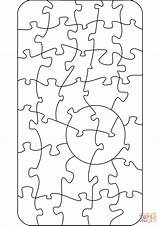Puzzle Coloring Jigsaw Pages Pattern Printable Color Print Template Saw Jig Getcolorings Adult Sheet Crafts Categories Onlinecoloringpages sketch template