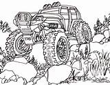 Coloring Pages Drawing Car Rc Truck Cars Traxxas 4x4 Crawler Remote Control Trail Disney Printable Drawings Color Book Print Cartoon sketch template