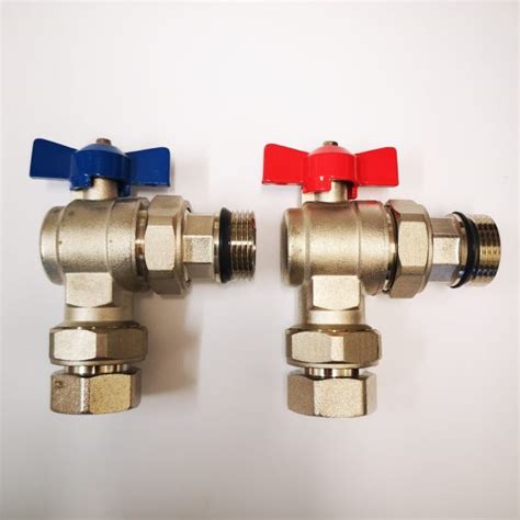 degree ball valve pair red blue outsourced energy