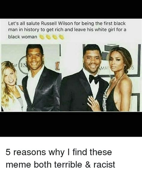 Let S All Salute Russell Wilson For Being The First Black