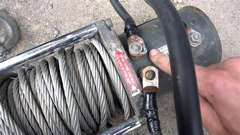 warn winch wiring