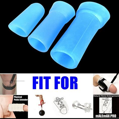 silicone sleeves for male penis extender stretcher max vacuum enhancer
