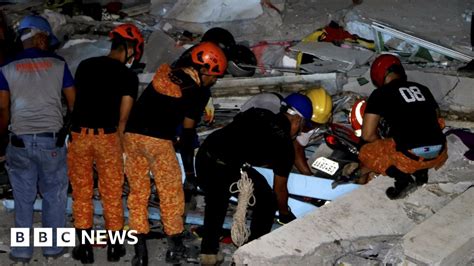 Philippines Earthquake Eight Deaths Reported On Luzon Bbc News