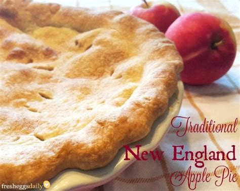 Traditional New England Apple Pie Baked Apple Pie Apple Pie Recipes