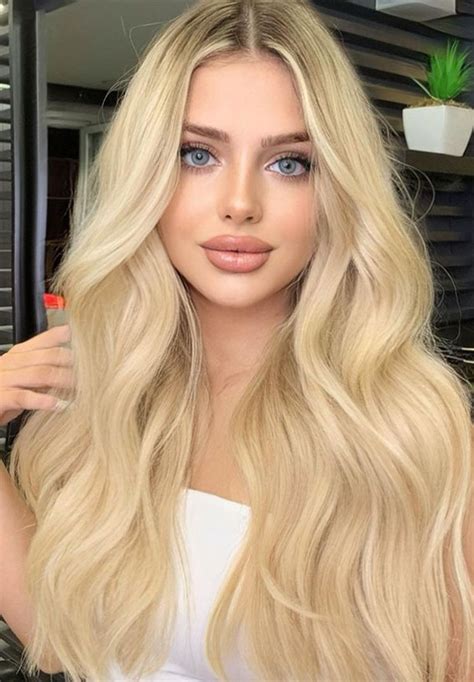 trendy hair colour ideas hairstyles stunning blonde long hair