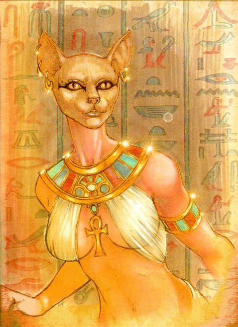Bast Promo Card By Dangerous Beauty778 Egyptian Cat Goddess Bastet