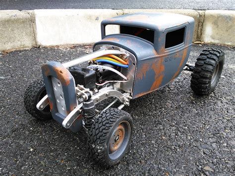 rc hot rod built completely  scratch hackaday