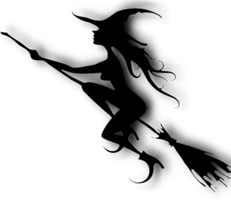transparent png witch   broom silhouette png  sexy witch
