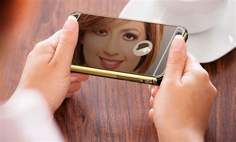 mirror case  iphone groupon goods