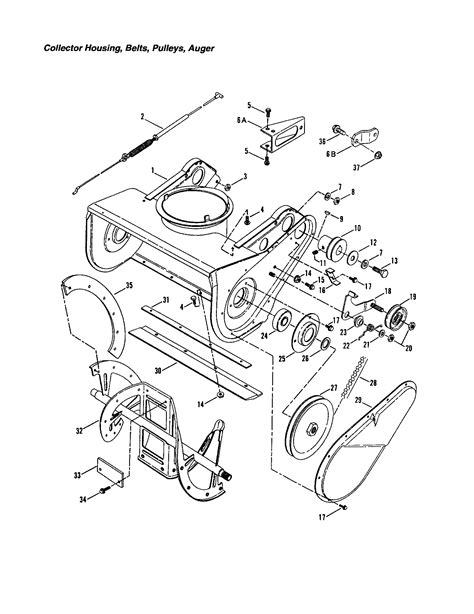 snapper snowblower parts diagram wiring diagram