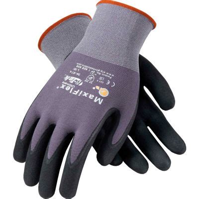 gloves hand protection coated pip maxiflex ultimate nitrile