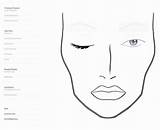 Face Makeup Blank Template Mac Chart Charts Artist Make Sheets Practice Library Clipart Print Templates Seasons Designing Upcoming Events Clip sketch template