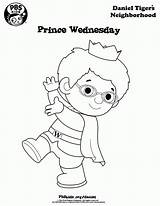 Daniel Tiger Coloring Pages Prince Wednesday Printable Tigre Pbs Neighborhood Kids Birthday Sheets Color Min Para Colorear Print Party Pintar sketch template