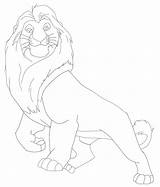 Mufasa Lion King Coloring Pages Characters Drawing Color Printable Getcolorings Getdrawings Character Cha Colorings sketch template