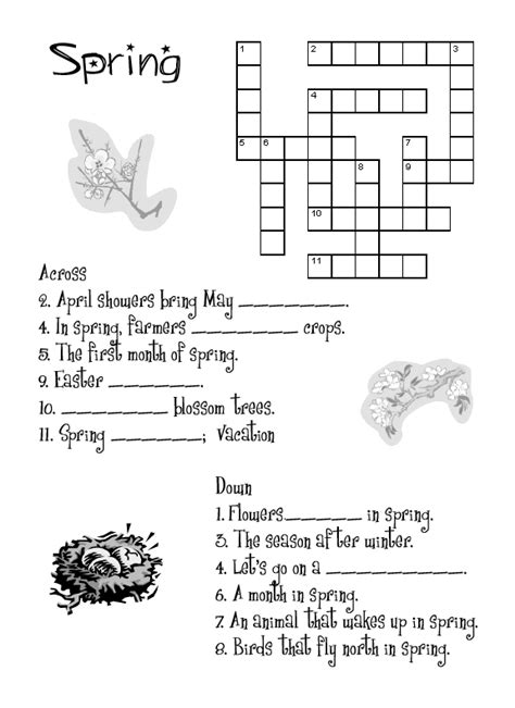 spring worksheets  coloring pages  kids