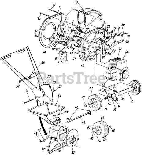 mtd    mtd chipper shredder  home depot parts parts lookup  diagrams