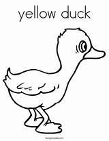 Coloring Pages Yellow Color Printable Duck Mallard Sheets Getcolorings Sun Popular Comments Coloringhome sketch template