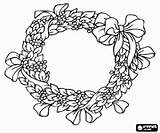 Coloring Pages Garlands Christmas Wreaths Choose Board Printable Games sketch template