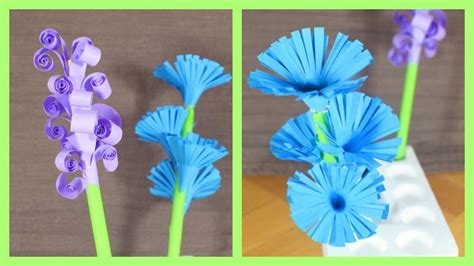 flower craft easy paper flower craft  kids  adults youtube