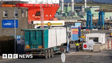 brexit irish sea border posts delayed   years bbc news