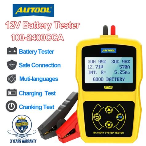 car battery load tester  battery charging charging digital analyzer tester  picclick