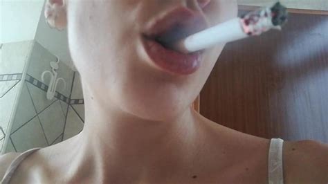 smoking dangle cigarette porn videos