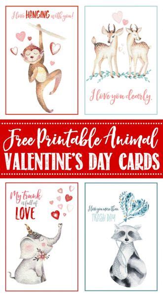 printable valentines day cards  tags clean  scentsible